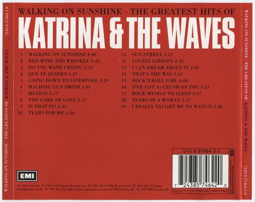 Katrina & The Waves - Walking On Sunshine: The Greatest Hits Of (1997) CD-Rip