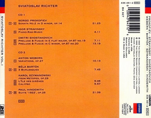 Sviatoslav Richter - Richter in Wien (1993)