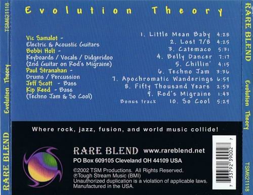 Rare Blend - Evolution Theory (2002)