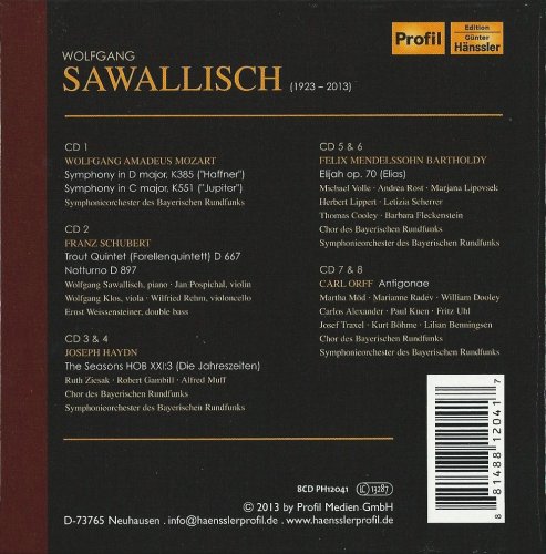 Wolfgang Sawallisch - Wolfgang Sawallisch Edition (8CD BoxSet) (2013) CD-Rip