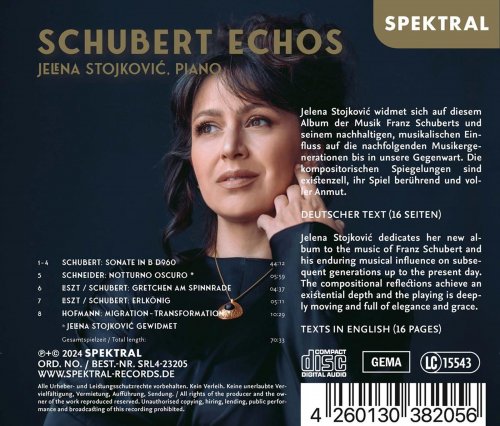 Jelena Stojković - Schubert Echos (2024) [Hi-Res]