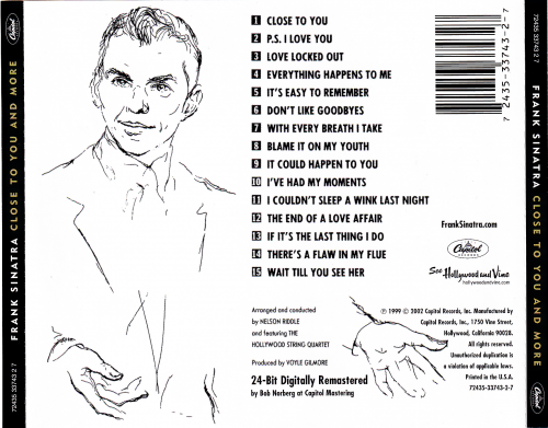 Frank Sinatra - Close To You And More (2002)