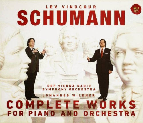 Lev Vinocour, ORF Vienna Radio Symphony Orchestra, Johannes Wildner - Schumann: Complete Works for Piano and Orchestra (2013) CD-Rip