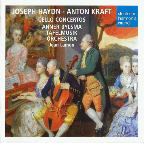 Anner Bylsma, Tafelmusik Baroque Orchestra, Jeanne Lamon - Haydn, Kraft: Cello Concertos (1990) CD-Rip