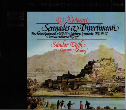 Camerata Salzburg, Sandor Vegh - Mozart: Serenades and Divertimenti (1987)