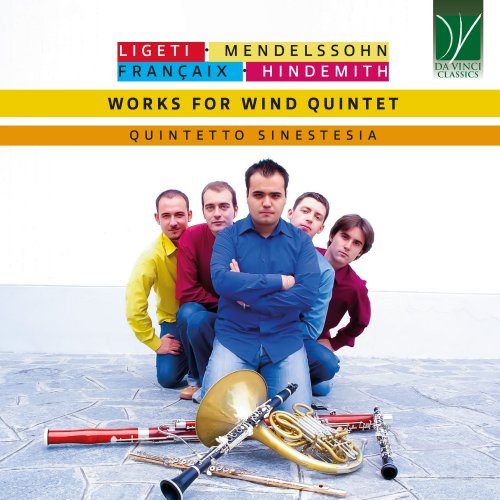 Quintetto Sinestesia - Ligeti, Françaix, Hindemith: 20th Century Music for Wind Quintet (2024)