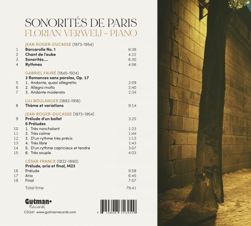 Florian Verweij - Sonorités de Paris (2024) Hi-Res