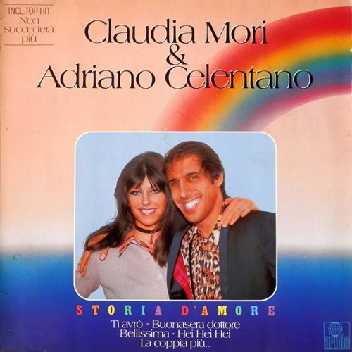 Claudia Mori & Adriano Celentano - Storia D'Amore (1982) (24-96) LP