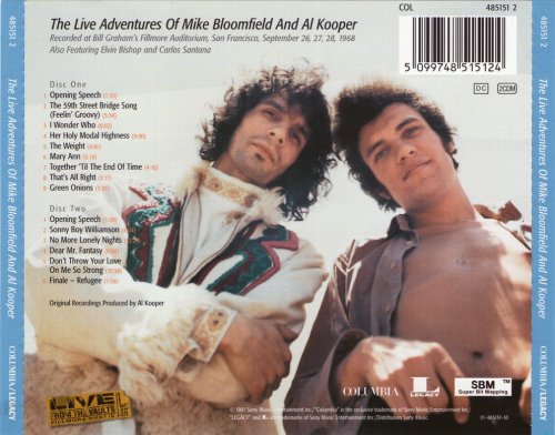 Mike Bloomfield and Al Kooper - The Live Adventures of Mike Bloomfield and Al Kooper (1997)