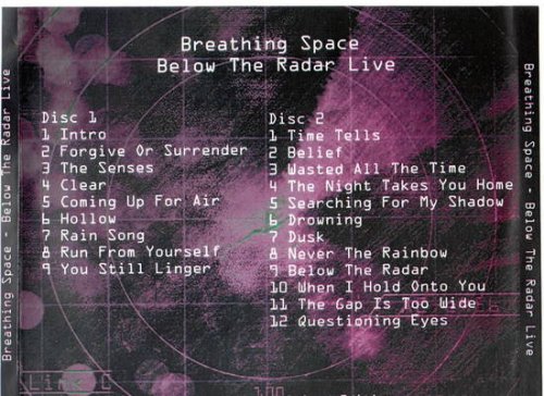 Breathing Space - Below the Radar Live (2011) CD-Rip