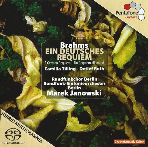 Rundfunk-Sinfonieorchester Berlin, Marek Janowski - Brahms: Ein deutsches Requiem (1988) CD-Rip