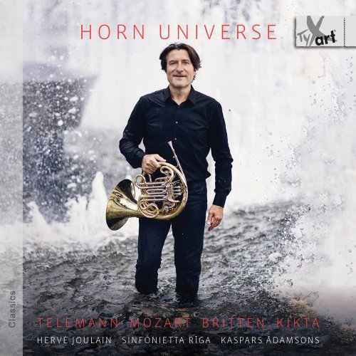 Hervé Joulain, Karlis Rerihs, Kaelig Boché, Kaspars Adamsons, Sinfonietta Riga - Horn Universe - Works for Horn, Tenor and Orchestra (2024) [Hi-Res]