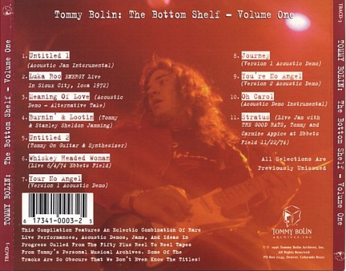 Tommy Bolin - Bottom Shelf Vol.1 (1996)