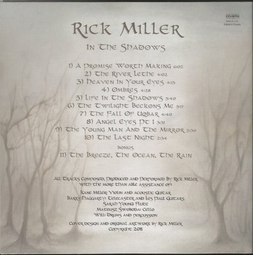 Rick Miller - In The Shadows (2011) CD-Rip