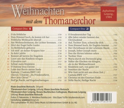 Thomanerchor Leipzig - Weihnachten mit dem Thomanerchor (2015)