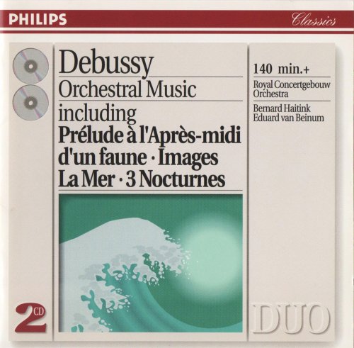 Royal Concertgebouw Orchestra, Eduard van Beinum, Bernard Haitink - Debussy: Orchestral Music (1993) CD-Rip