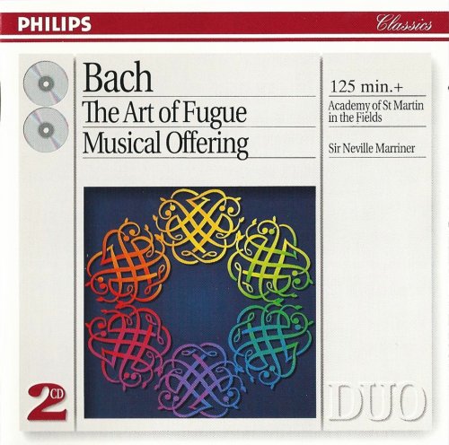 Academy of St.Martin-in-the-Fields, Sir Neville Marriner - J.S. Bach: The Art of Fugue, Musical Offering (1994) CD-Rip