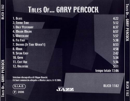 Gary Peacock - Tales of... Gary Peacock (2006) 320 kbps+CD Rip