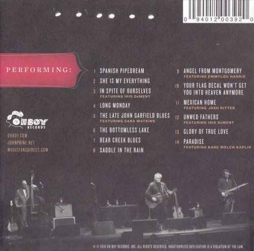 John Prine - In Person & On Stage (2010) CD-Rip