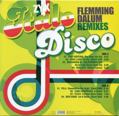 VA - ZYX Italo Disco: Flemming Dalum Remixes (2021) LP