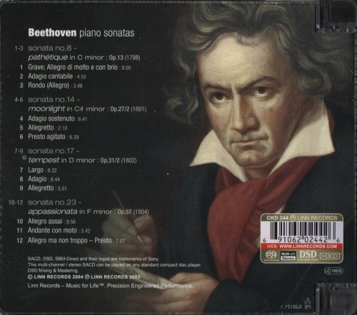 Artur Pizarro - Beethoven: Piano Sonatas - Pathétique, Moonlight, Tempest, Appassionata (2004) CD-Rip