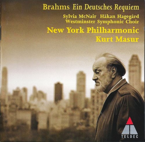 New York Philharmonic Orchestra, Kurt Masur - Brahms: Ein deutsches Requiem (1995) CD-Rip