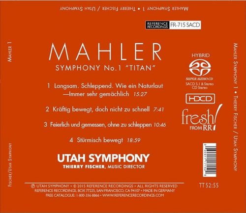 Thierry Fischer - Mahler: Symphony No.1 "Titan" (2015) [SACD]