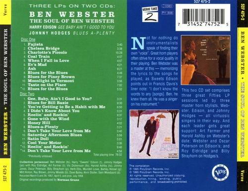 Ben Webster -  The Soul of Ben Webster (1995) {2CD}