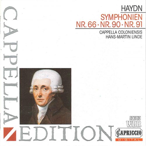 Cappella Coloniensis, Hans-Martin Linde - Haydn: Symphonies Nos. 66, 90 & 91 (2010)