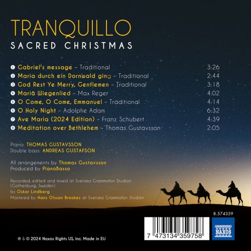 PianoBasso - Tranquillo: Sacred Christmas (2024) [Hi-Res]