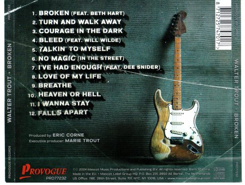 Walter Trout - Broken (2024) CD-Rip