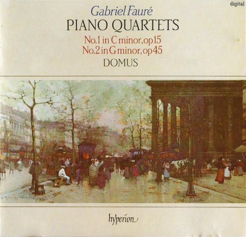 Domus - Fauré: Piano Quartets (1986) CD-Rip