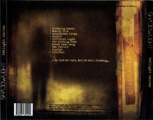 Shadowlight - Twilight Canvas (2012) CD-Rip