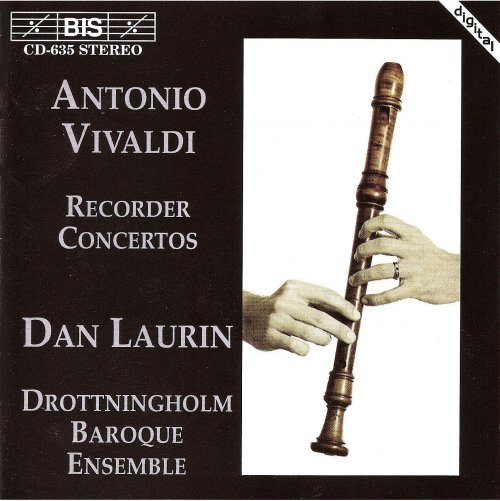 Dan Laurin, Drottningholm Baroque Ensemble - Vivaldi: Recorder Concertos (1993)