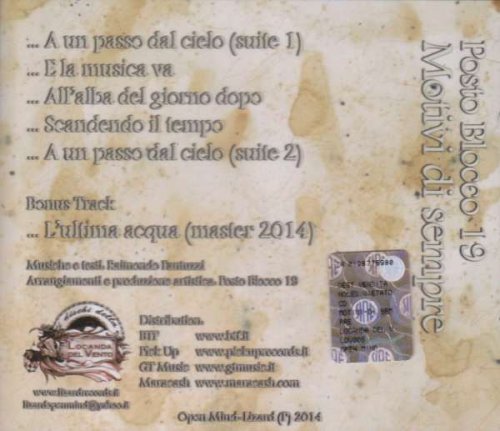 Posto Blocco 19 - Motivi di Sempre (2014) CD-Rip