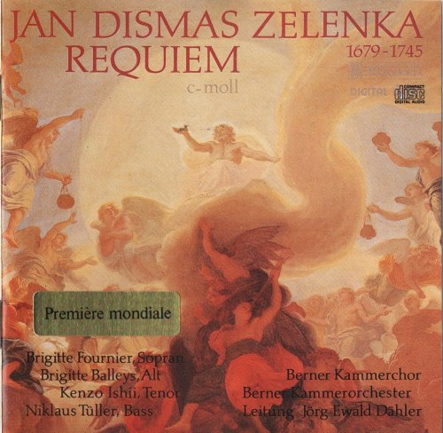 Berner Kammerorchester, Jörg Ewald Dähler - Zelenka: Requiem in C-Moll (1985) CD-Rip