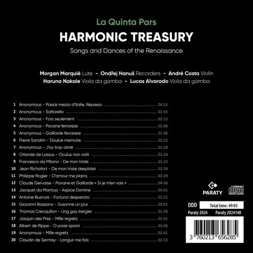 La Quinta Pars - Harmonic Treasury (2024) [Hi-Res]