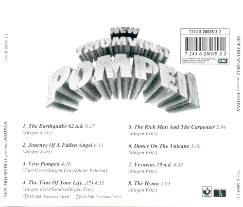 New Triumvirat - Pompeii (1993) CD-Rip