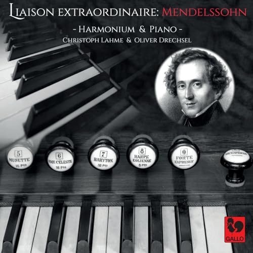 Christoph Lahme, Oliver Drechsel - Mendelssohn: Liaison Extraordinaire pour Harmonium-Piano duo (2024) [Hi-Res]