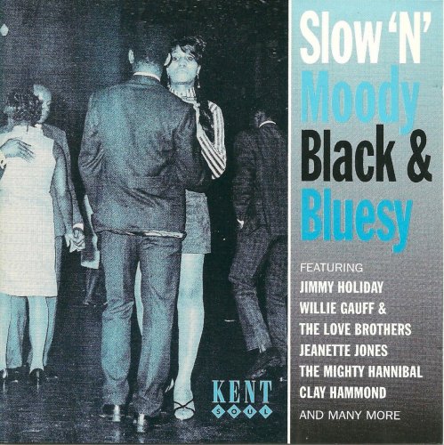 VA - Slow 'N' Moody, Black & Bluesy (1983/1994)