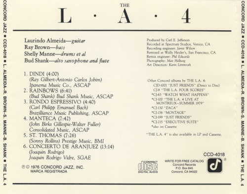 The L.A.4 - The L.A.4 (1987)