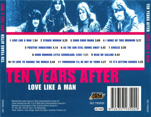 Ten Years After - Love Like A Man (2002) CD-Rip