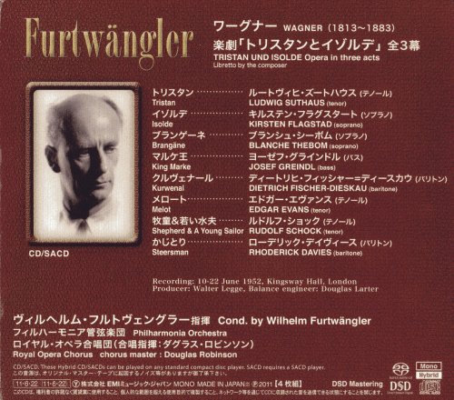 Wilhelm Furtwangler - Wagner: Tristan Und Isolde (1952) [2011 SACD]