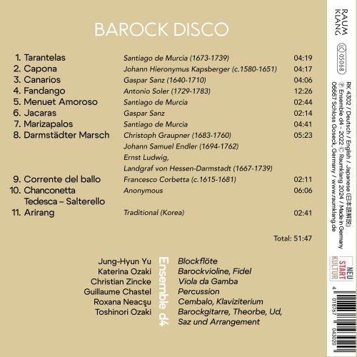 Ensemble d4 - Barock Disco (2024)