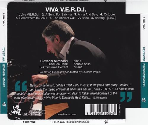 Giovanni Mirabassi Trio & Strings - Viva V.E.R.D.I. (2013)