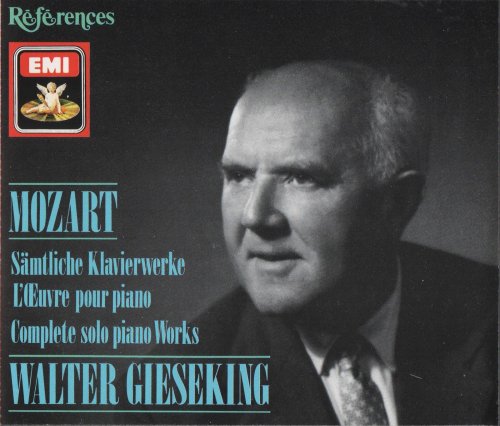 Walter Gieseking - Mozart: Complete Solo Piano Works, Vol. 1 (1990) CD-Rip