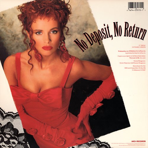 Sheena Easton - No Deposit, No Return (US 12") (1989)