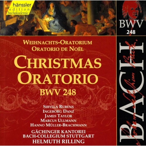 Gächinger Kantorei, Bach-Collegium Stuttgart, Helmuth Rilling - Bach: Christmas Oratorio, BWV 248 (2000)