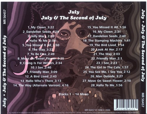 July - July & The Second Of July (2006) CD-Rip