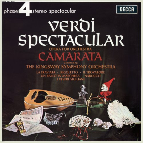 Kingsway Symphony Orchestra, Camarata - Verdi Spectacular (1966) [Hi-Res]